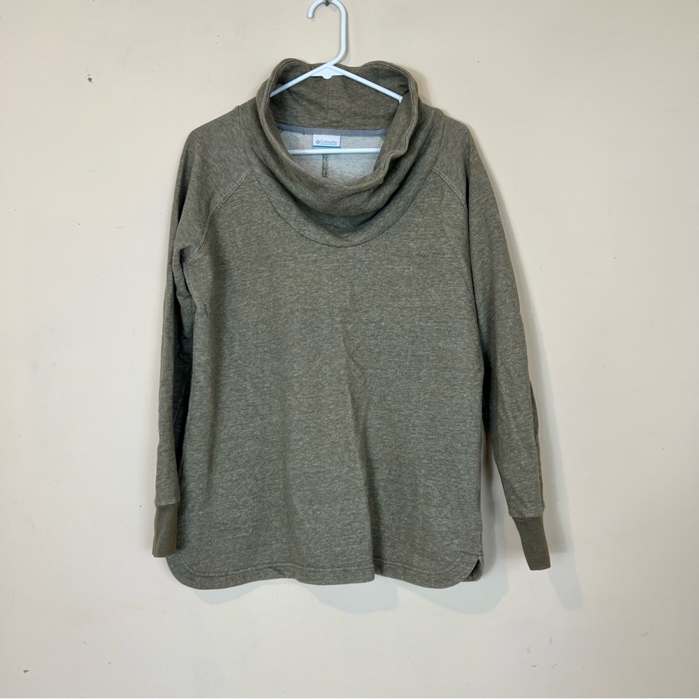 Columbia Sweatshirt Cowl Neck Women's Sz L